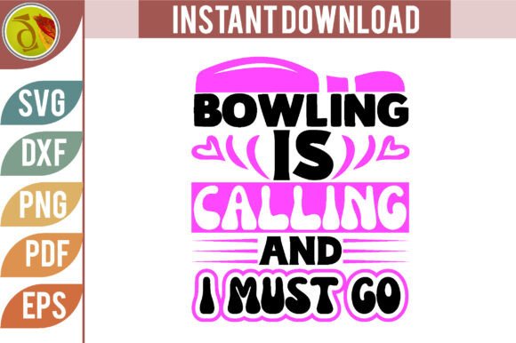 Bowling is Calling Bowling SVG Retro Review