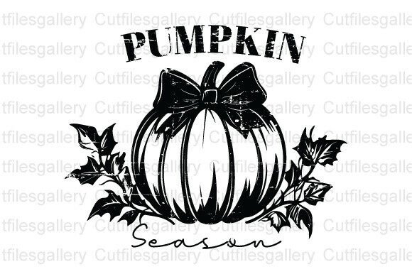 Pumpkin Season SVG, Retro Fall SVG
