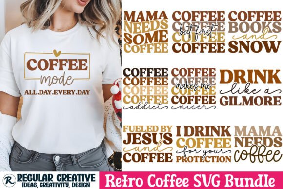 Retro Coffee SVG Bundle Review