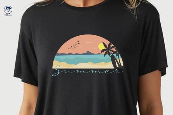 Summer SVG Retro Vector Design Review