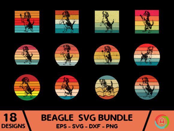 Vintage Retro Beagle SVG Bundle Review
