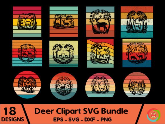 Vintage Retro Deer SVG Bundle Review
